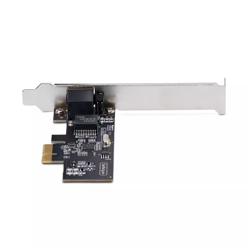 Placa de rede PCIe StarTech.com 1 porta 2,5Gbps NBASE-T, Intel® I225-V, placa de rede de computador de porta única, NIC Ethernet MultiGigabit, placa LAN PCI Express para servidor