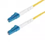 Cabo de fibra ótica StarTech.com 3m LC para LC (UPC) OS2 monomodo simplex, 9/125µm, 40G/100G, insensível a dobras, baixa atenuação de inserção – cabo patch de fibra ótica LSZH