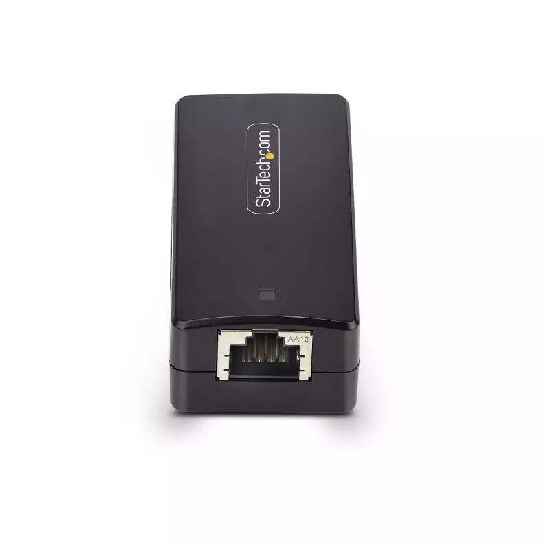 Isolador de rede StarTech.com 1 porta Gigabit, acoplador Ethernet RJ45 inline compacto com isolamento galvânico de 4kV, IP40, montagem em calha DIN possível, conforme TAA