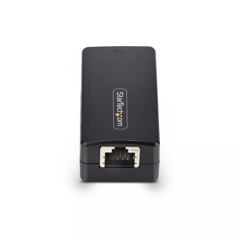 Isolador de rede StarTech.com 1 porta Gigabit, acoplador Ethernet RJ45 inline compacto com isolamento galvânico de 4kV, IP40, montagem em calha DIN possível, conforme TAA
