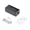 Isolador de rede StarTech.com 1 porta Gigabit, acoplador Ethernet RJ45 inline compacto com isolamento galvânico de 4kV, IP40, montagem em calha DIN possível, conforme TAA