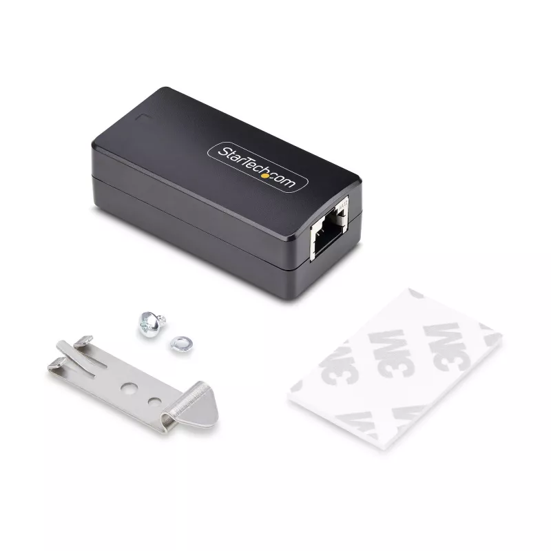 Isolador de rede StarTech.com 1 porta Gigabit, acoplador Ethernet RJ45 inline compacto com isolamento galvânico de 4kV, IP40, montagem em calha DIN possível, conforme TAA