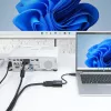 Adaptador StarTech.com HDMI para VGA, conversor de vídeo ativo para portátil/desktop, 1920x1080 (1080p), fonte HDMI para monitor/ecrã/projetor VGA