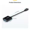 Adaptador StarTech.com HDMI para VGA, conversor de vídeo ativo para portátil/desktop, 1920x1080 (1080p), fonte HDMI para monitor/ecrã/projetor VGA