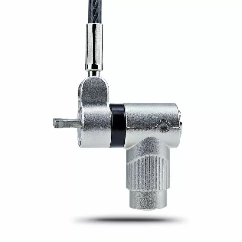 Pack de 25 fechaduras universais StarTech.com para portátil 2 m, chave igual, cabo de segurança, compatível com Noble Wedge®/Nano/K-Slot, cabo antifurto resistente a cortes