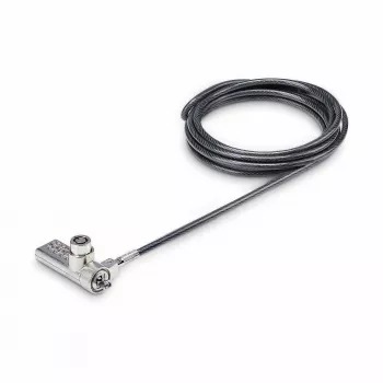 Pack de 10 fechaduras StarTech.com para portátil de acesso duplo, 1,98 m chave igual e fechadura de cabo de segurança com combinação numérica para dispositivos K-Slot, cabo de aço antifurto para computador