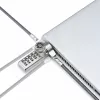 Pack de 10 fechaduras StarTech.com para portátil de acesso duplo, 1,98 m chave igual e fechadura de cabo de segurança com combinação numérica para dispositivos K-Slot, cabo de aço antifurto para computador