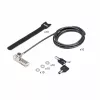 Pack de 10 fechaduras StarTech.com para portátil de acesso duplo, 1,98 m chave igual e fechadura de cabo de segurança com combinação numérica para dispositivos K-Slot, cabo de aço antifurto para computador