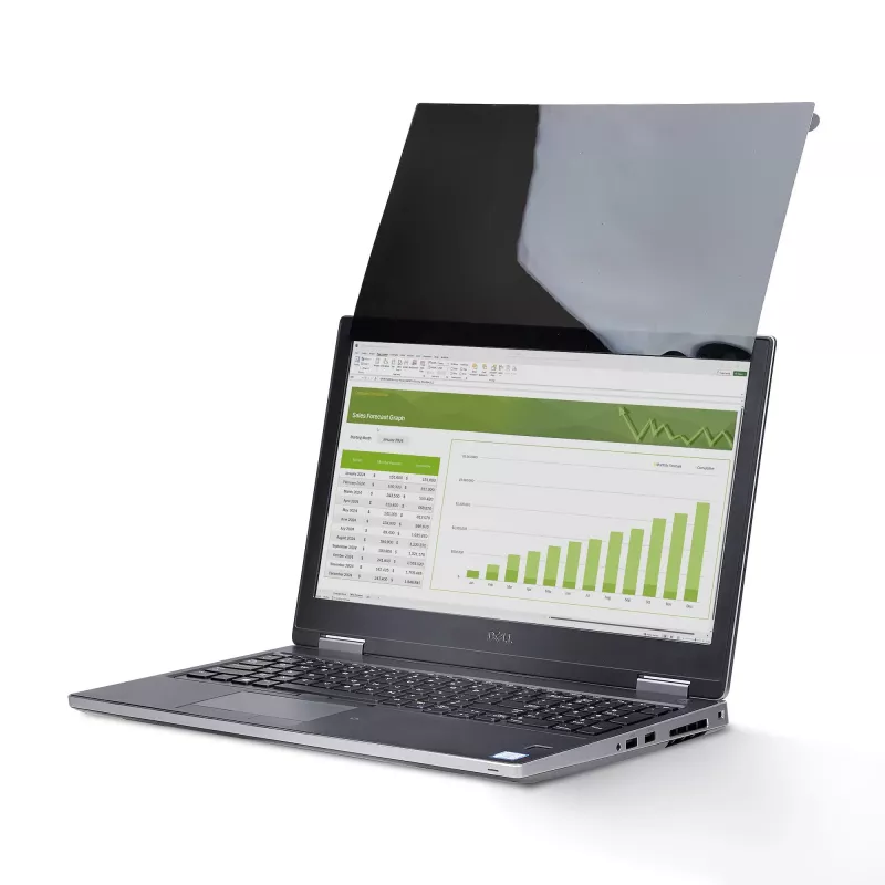 Película de privacidade Flip-Up StarTech.com 16 polegadas 16:10 com toque, filtro de privacidade antirreflexo, proteção de ecrã para monitor de portátil com redução de 51 % de luz azul