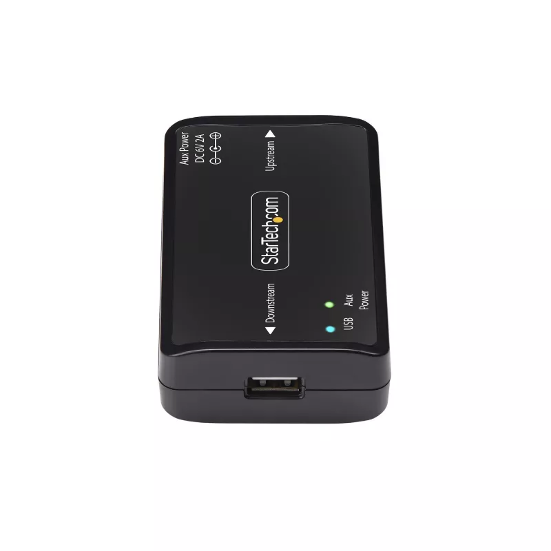 Isolador galvânico USB da StarTech.com, até 6 kV, filtro elétrico de interferências, IP40, montagem em calha DIN, filtro de rede isolado, USB 2.0/1.1, 5 V/250 mA, plug-and-play, TAA