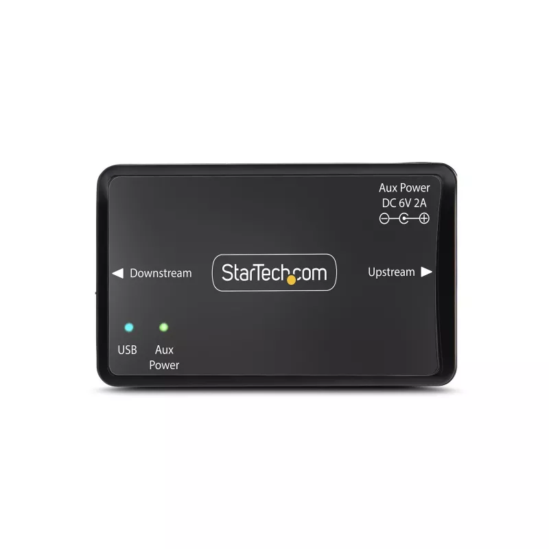 Isolador galvânico USB da StarTech.com, até 6 kV, filtro elétrico de interferências, IP40, montagem em calha DIN, filtro de rede isolado, USB 2.0/1.1, 5 V/250 mA, plug-and-play, TAA