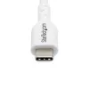 Cabo de carregamento USB-C branco StarTech.com 3m (9.8ft), cabo USB-C, cabo de carregamento USB 2.0 Type-C para portátil, 60W 3A Power Delivery, revestimento TPE, cabo de transferência de dados USB-C, M/M