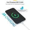 Cabo de carregamento USB-C branco StarTech.com 3m (9.8ft), cabo USB-C, cabo de carregamento USB 2.0 Type-C para portátil, 60W 3A Power Delivery, revestimento TPE, cabo de transferência de dados USB-C, M/M