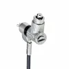 StarTech.com Pack de 25 cabos de segurança universais para portátil 6.6ft (2m), cabo de bloqueio com chave mestra, segurança informática, compatível com Noble Wedge®/Nano/K-Slot; cabo antifurto resistente a cortes