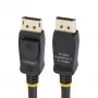 StarTech.com Cabo DisplayPort certificado VESA de 2m (6.6ft) – pack de 10 – cabo DisplayPort 1.2 com bloqueio, 4K 60Hz UHD, cabo DP para DP para monitor, fichas DP com bloqueio