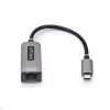 StarTech.com Adaptador USB-C para Ethernet 2,5GbE, NIC NBASE-T, USB 3.0 Type-C 2,5/1G rede multi-velocidade, compatível com Thunderbolt, Windows e Mac