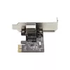 StarTech.com Placa adaptadora de rede Gigabit PCIe de 1 porta, NIC low-profile, placa LAN PCI Express 10/100/1000Mbps, Realtek RTL8111H, Windows e Linux, conforme TAA