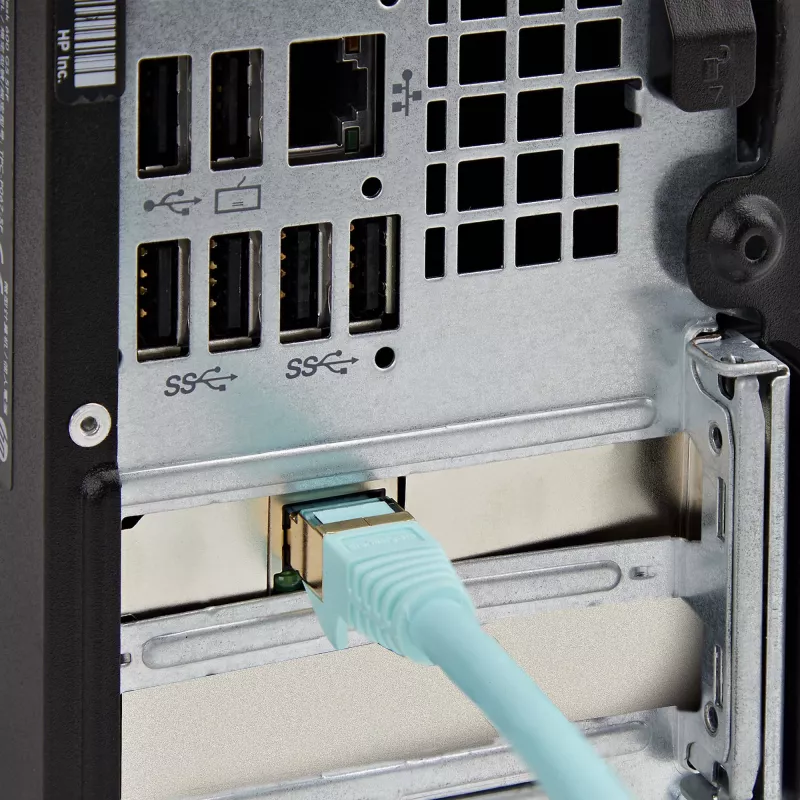 StarTech.com Placa adaptadora de rede Gigabit PCIe de 1 porta, NIC low-profile, placa LAN PCI Express 10/100/1000Mbps, Realtek RTL8111H, Windows e Linux, conforme TAA