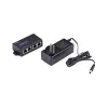 StarTech.com Injetor PoE+ Midspan de 2 portas Gigabit, 10/100/1000 Mbit/s, PoE+ (802.3af/at), 30W, Ethernet 1 Gbit/s, montagem na parede, Power over Ethernet inline não gerido