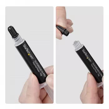 StarTech.com Pasta térmica de silicone de alto desempenho, condutividade 14,5W/m•K, composto para CPUs, GPUs e ICs, melhora a dissipação de calor em computadores