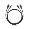 StarTech.com Cabo KVM DisplayPort e USB 5Gbps de 10ft (3m), 4K 60Hz, cabo combo DP 1.2/USB 3.0 universalmente compatível para switches KVM