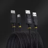 StarTech.com Cabo KVM DisplayPort e USB 5Gbps de 10ft (3m), 4K 60Hz, cabo combo DP 1.2/USB 3.0 universalmente compatível para switches KVM