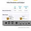 StarTech.com Docking station USB-C para três monitores, estação de carregamento de portátil 140W para MacBook Pro e Windows, 4K 60Hz HDMI ou DisplayPort, TAA