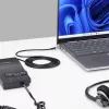 StarTech.com UR9-HEADSET-ADAPTER Adaptador de cabo USB-C RJ-9 preto