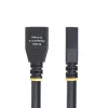 StarTech.com Cabo de extensão DisplayPort 1.4 de 3m, cabo port-saver DP 1.4, 8K 60Hz, cabo de extensão DP macho para DP fêmea, cabo de extensão DisplayPort, revestimento TPE, macho/fêmea
