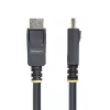 StarTech.com Cabo de extensão DisplayPort 1.4 de 3m, cabo port-saver DP 1.4, 8K 60Hz, cabo de extensão DP macho para DP fêmea, cabo de extensão DisplayPort, revestimento TPE, macho/fêmea