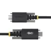 StarTech.com Cabo de carregamento USB-C de 10ft (3m), durável e ultra-flexível, bloqueio lateral com parafuso, 240W (5A) PD EPR, cabo de carregamento de portátil USB 2.0, certificado USB-IF, cabo de carregamento USB-C robusto