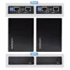 StarTech.com Kit extensor Ethernet VDSL2 sobre par único de fios, alcance até 0,6 milhas (1 km), repetidor LAN sobre linha telefónica/CAT5e/CAT6, até 300 Mbit/s, substituto de 110VDSLEXTEU – TAA