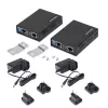 StarTech.com Kit extensor Ethernet VDSL2 sobre par único de fios, alcance até 0,6 milhas (1 km), repetidor LAN sobre linha telefónica/CAT5e/CAT6, até 300 Mbit/s, substituto de 110VDSLEXTEU – TAA