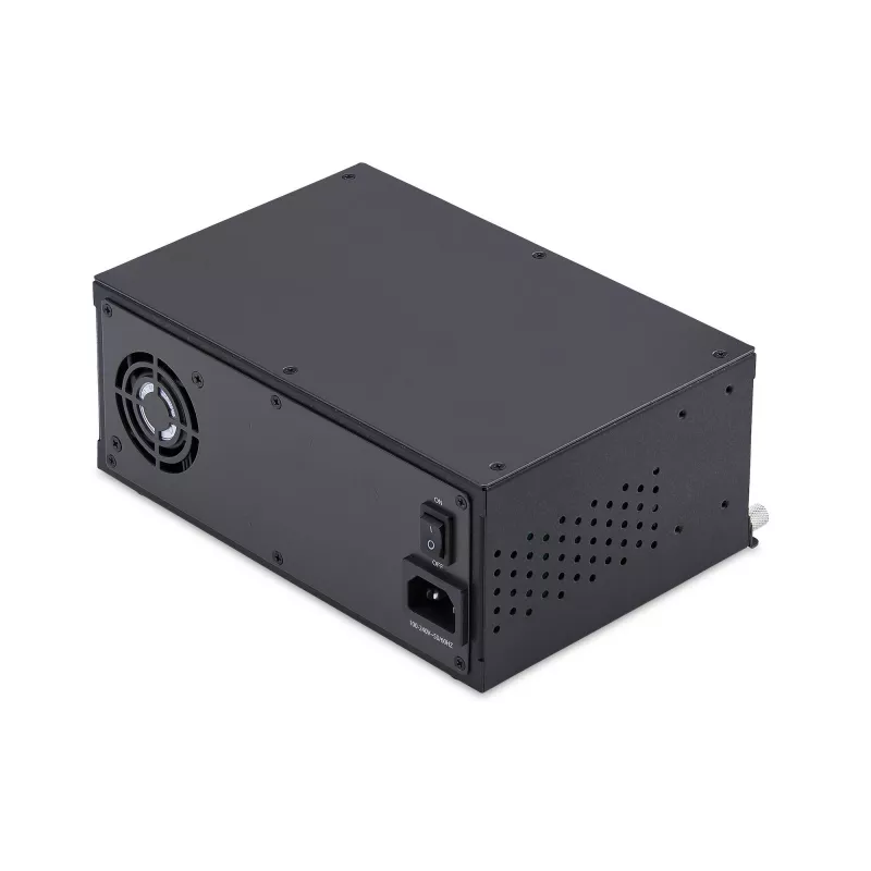 StarTech.com Chassis para conversores de mídia não gerido de 7 slots para a série MCM Media Converter, isolamento total de energia, refrigeração ativa, rackmount 10 polegadas, conforme TAA