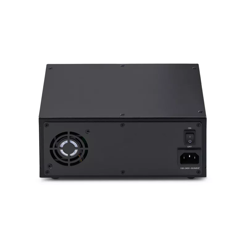 StarTech.com Chassis para conversores de mídia não gerido de 7 slots para a série MCM Media Converter, isolamento total de energia, refrigeração ativa, rackmount 10 polegadas, conforme TAA