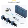 StarTech.com Conversor de mídia Gigabit Ethernet de cobre para fibra, SM LC, 20 km, 10/100/1000 Mbit/s, RJ45 para LC, metal maciço, 9K Jumbo Frames, conforme TAA