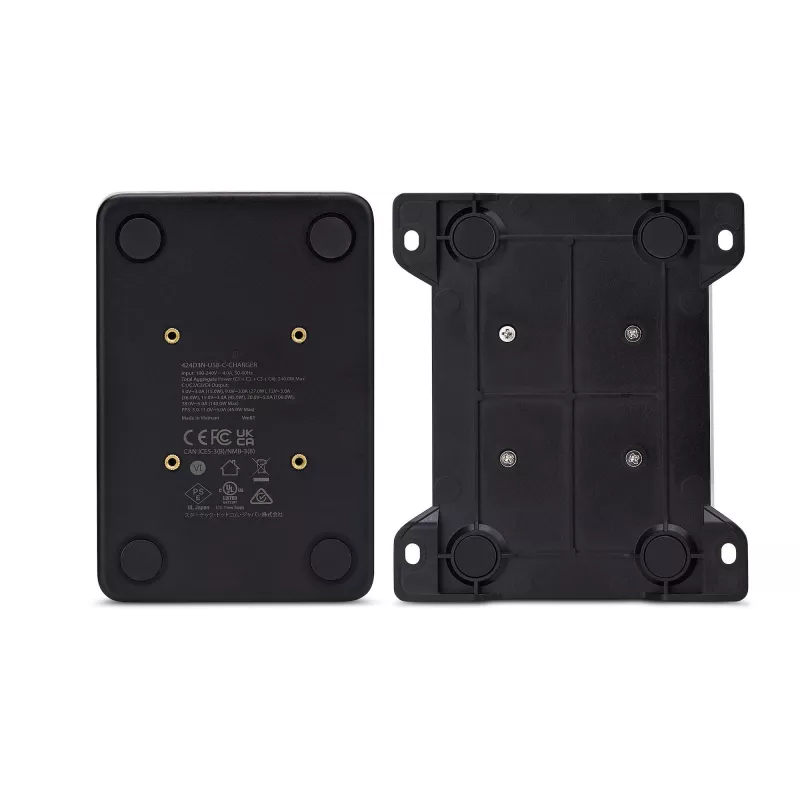 StarTech.com Carregador USB-C multiporta de 4 portas, 240W total, porta individual 140W EPR, PD 3.1, portas com fixação por parafuso, salas de conferência, suporte incl. para montagem em superfície