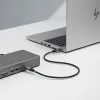 StarTech.com Cabo USB4 de 1 m, 80Gbit/s, cabo USB-C certificado USB-IF, 240W PD, 8K 120Hz/4K 240Hz DP2.1 DP80, revestimento TPE, compatível com Thunderbolt 4 – cabo USB-C preto