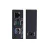 Conversor de suporte Gigabit Ethernet de cobre para fibra ótica StarTech.com, SM LC, 40 km, 10/100/1000 Mbit/s, RJ45 para LC, metal maciço, Jumbo Frames 9K, conforme TAA