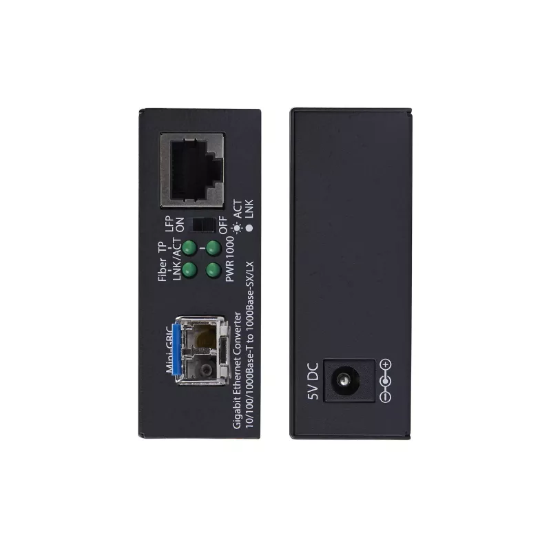 Conversor de suporte Gigabit Ethernet de cobre para fibra ótica StarTech.com, SM LC, 40 km, 10/100/1000 Mbit/s, RJ45 para LC, metal maciço, Jumbo Frames 9K, conforme TAA