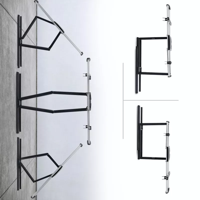 Suporte de parede para TV articulado ultrafino StarTech.com para ecrãs planos até 65 polegadas e 45 kg, VESA 600x400, suporte de baixo perfil conforme TAA
