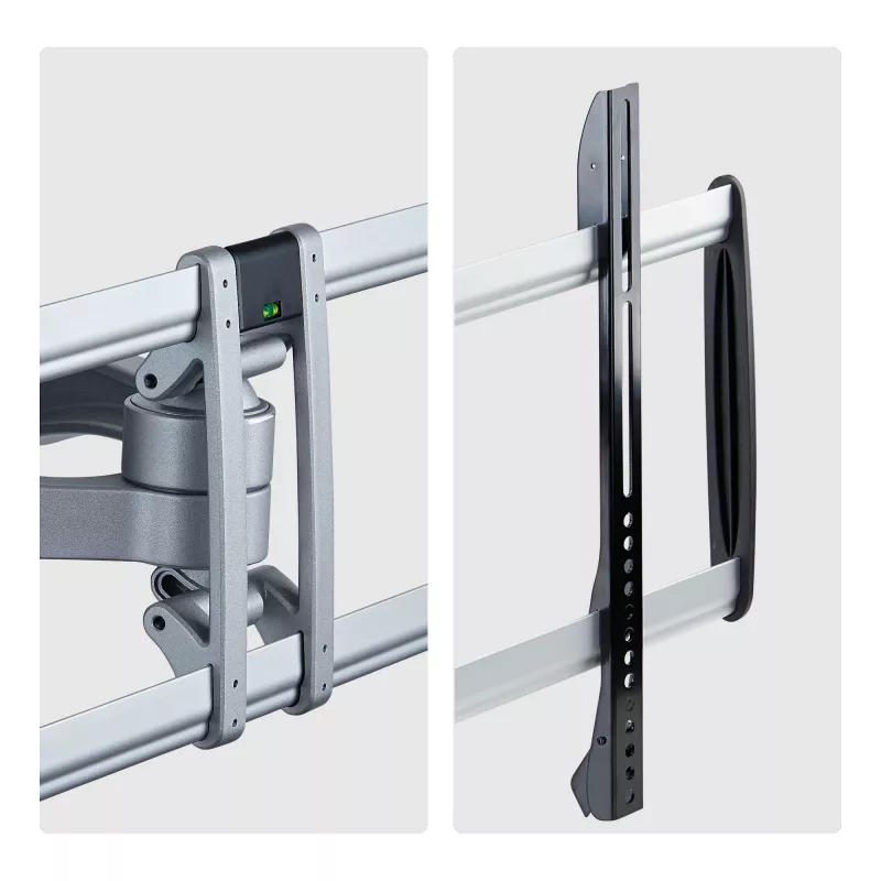 Suporte de parede para TV articulado reforçado StarTech.com para ecrãs planos até 100 polegadas e 85 kg, VESA 800x500, suporte de baixo perfil, conforme TAA