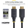 Cabo HDMI StarTech.com HDMI21-CBL-8K60-50CM 0,5 m HDMI Type-A (Standard) preto