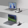 Adaptador StarTech.com USB-C/USB-A para M.2 NVMe e SATA de 2,5 polegadas/3,5 polegadas, 10 Gbit/s, leitor externo de SSD sem ferramentas, B+M/M-Key