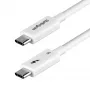 StarTech.com Cabo Thunderbolt 5 de 2,6ft (80 cm), 80Gbps/até 120Gbps, 240W PD, 8K 60Hz, cabo Thunderbolt certificado, compatível com Thunderbolt 4/USB4/USB-C – branco