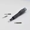 Kit de ferramentas de reparação de computadores StarTech.com de 40 peças para portátil/PC/eletrónica/telefone, conjunto de 30 pontas de precisão, tampa removível com base magnética, ferramentas de alavanca