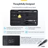 Kit de ferramentas de reparação de computadores StarTech.com de 40 peças para portátil/PC/eletrónica/telefone, conjunto de 30 pontas de precisão, tampa removível com base magnética, ferramentas de alavanca