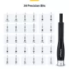 Kit de ferramentas de reparação de computadores StarTech.com de 40 peças para portátil/PC/eletrónica/telefone, conjunto de 30 pontas de precisão, tampa removível com base magnética, ferramentas de alavanca
