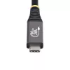StarTech.com Cabo USB4 de 1,5 m (5ft), 80Gbit/s, cabo USB-C certificado USB-IF, 240W PD, 8K 120Hz/4K 240Hz DP2.1 DP80, revestimento TPE, compatível com Thunderbolt 4 – cabo USB-C preto