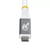 StarTech.com Cabo USB4 de 50 cm (1,6ft), 80Gbps, cabo USB-C certificado USB-IF, 240W PD, 8K 120Hz/4K 240Hz DP2.1 DP80, revestimento TPE, compatível com Thunderbolt 4 – cabo USB-C branco